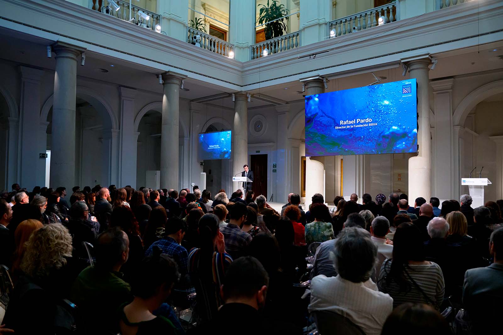 Rafael Pardo, director de la Fundación BBVA, en los XIX Premios Fundación BBVA a la Conservación de la Biodiversidad