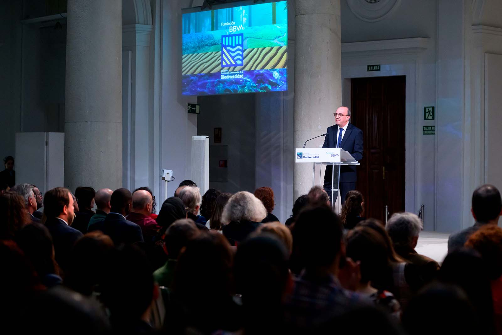 José Luis Gallego en los XIX Premios Fundación BBVA a la Conservación de la Biodiversidad